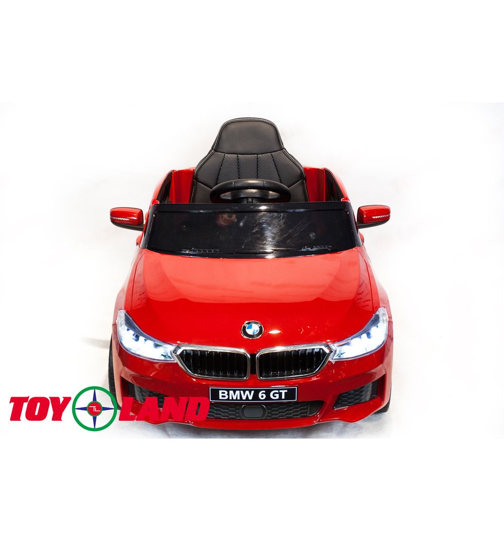 Электромобиль BMW 6 GT, цвет - красный глянец  